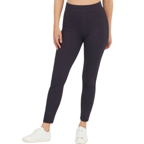 SPANX The Perfect Ankle Pant navy blue shape wear women’s size XL Tall - Picture 1 of 9